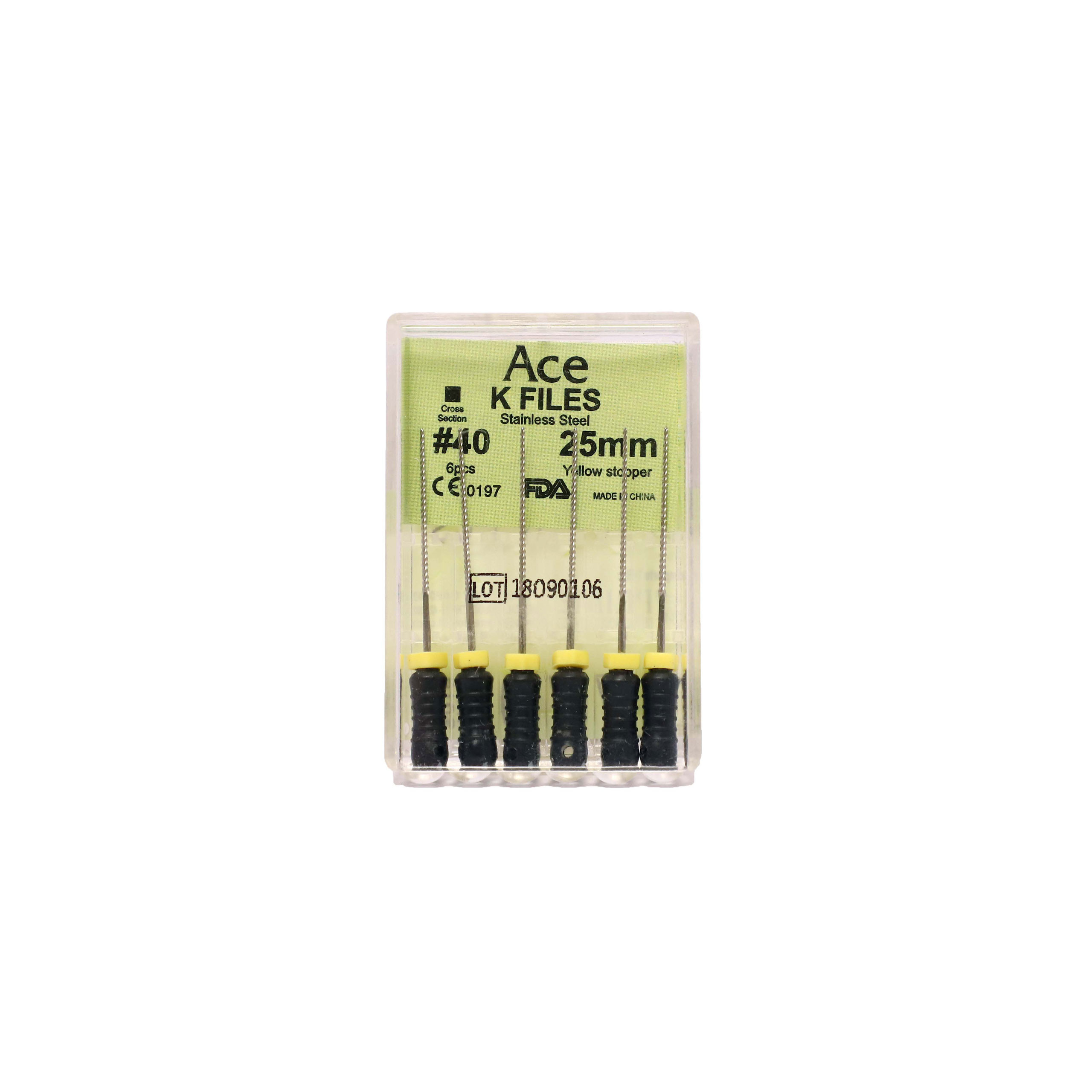 K Files #40, 25mm (Pack of 5)