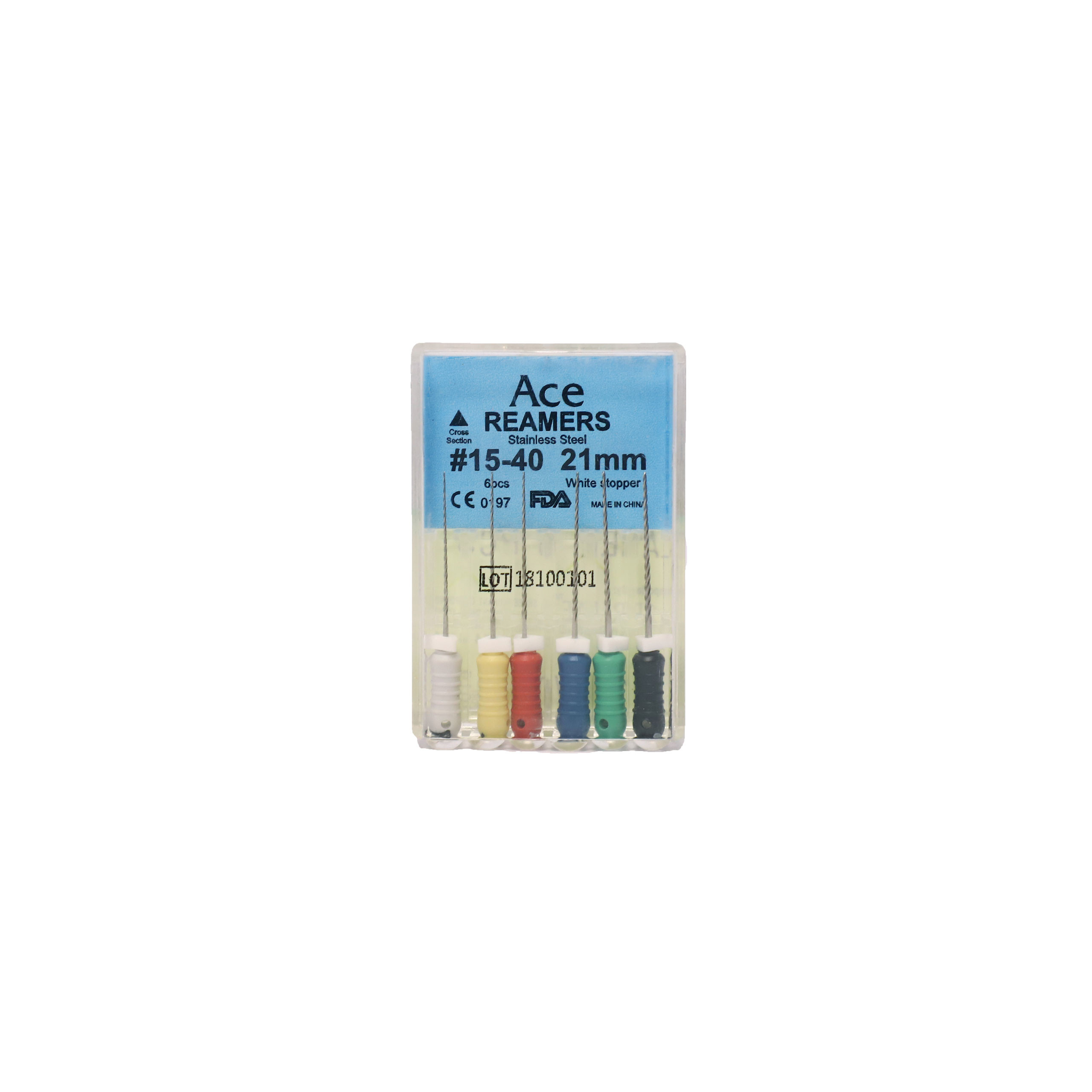 Ace Reamers #15-40, 21mm  (Pack of 5)