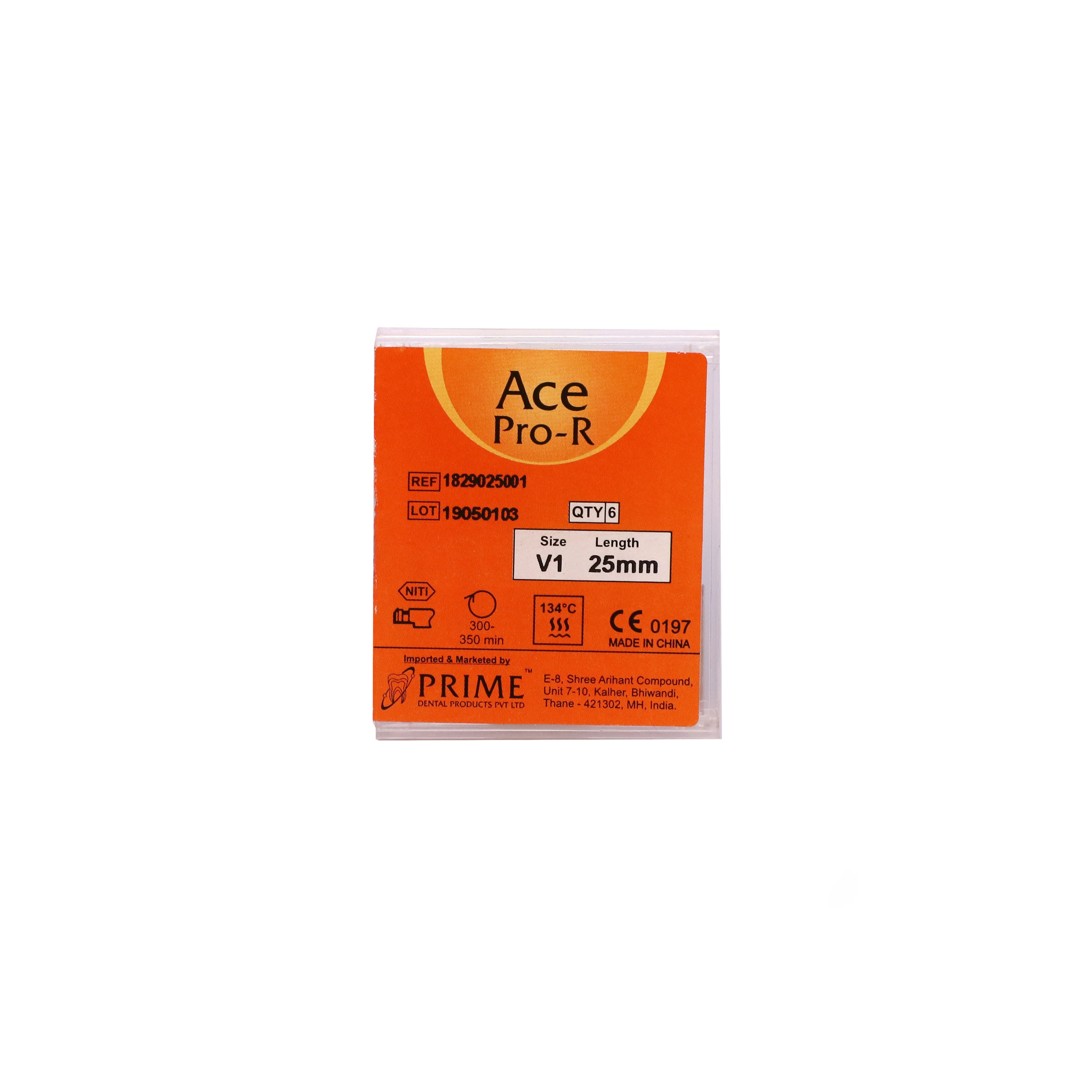 Prime Dental ACE Pro Rotary Files V1 25mm