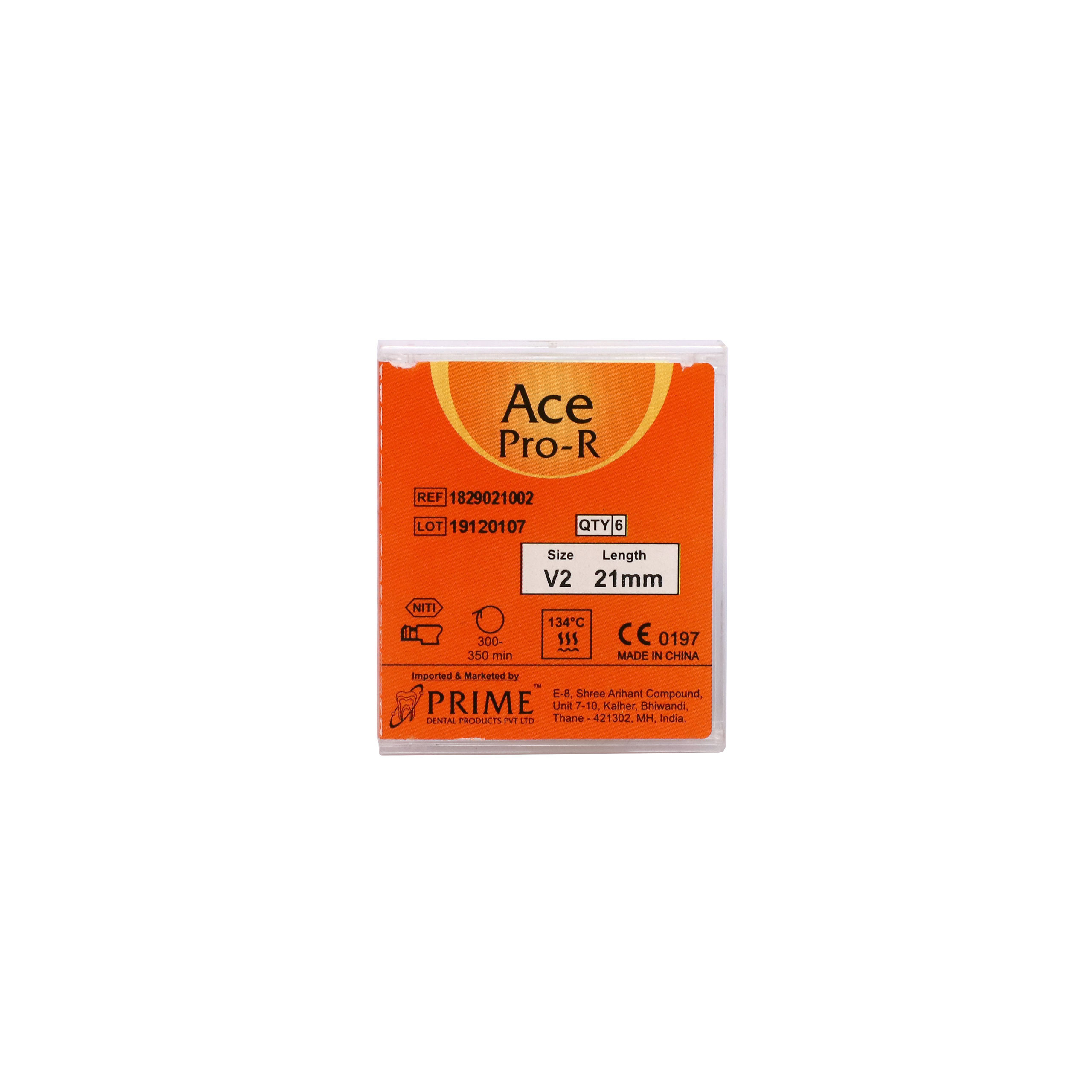 Prime Dental ACE Pro Rotary Files V2 21mm