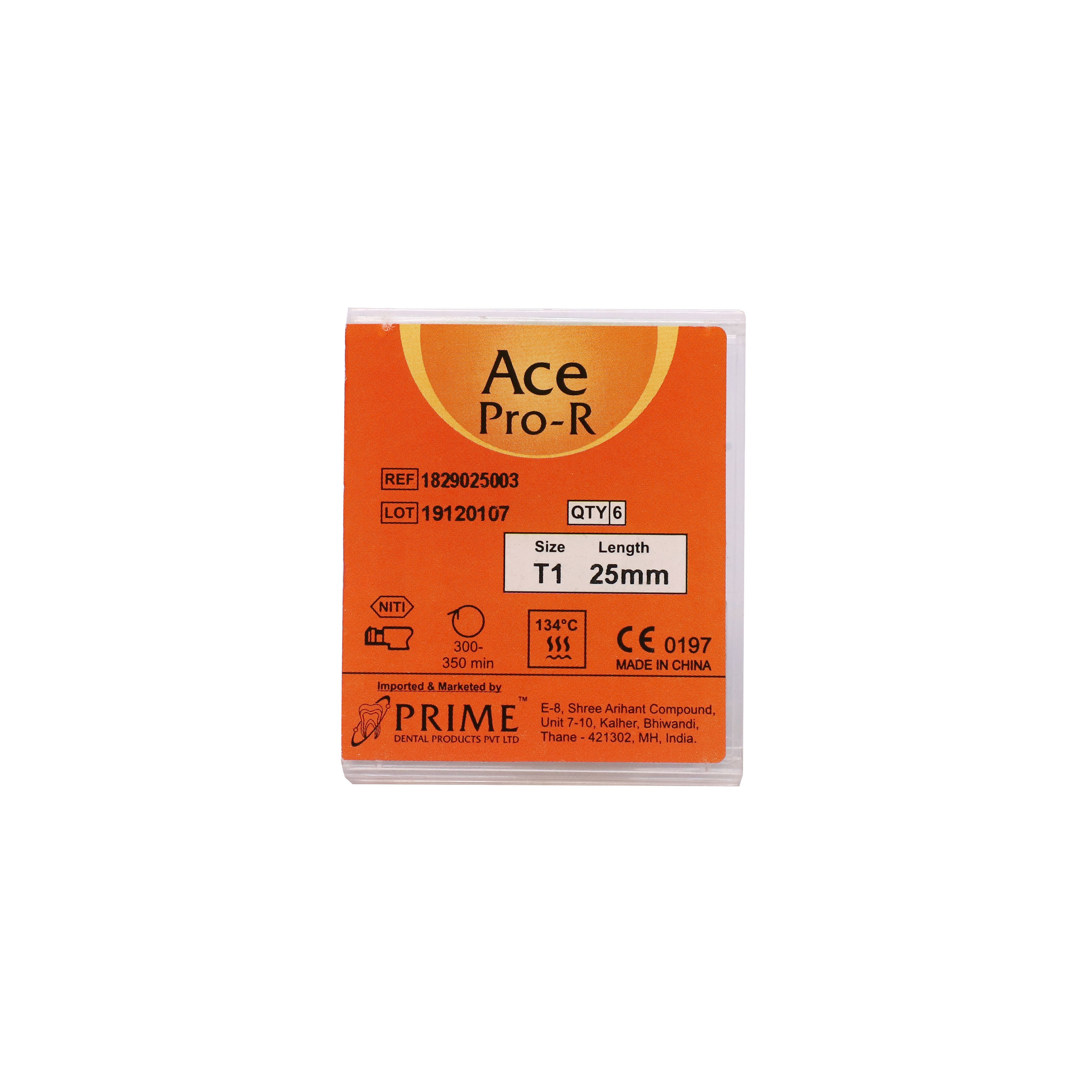 Prime Dental ACE Pro Rotary Files T1