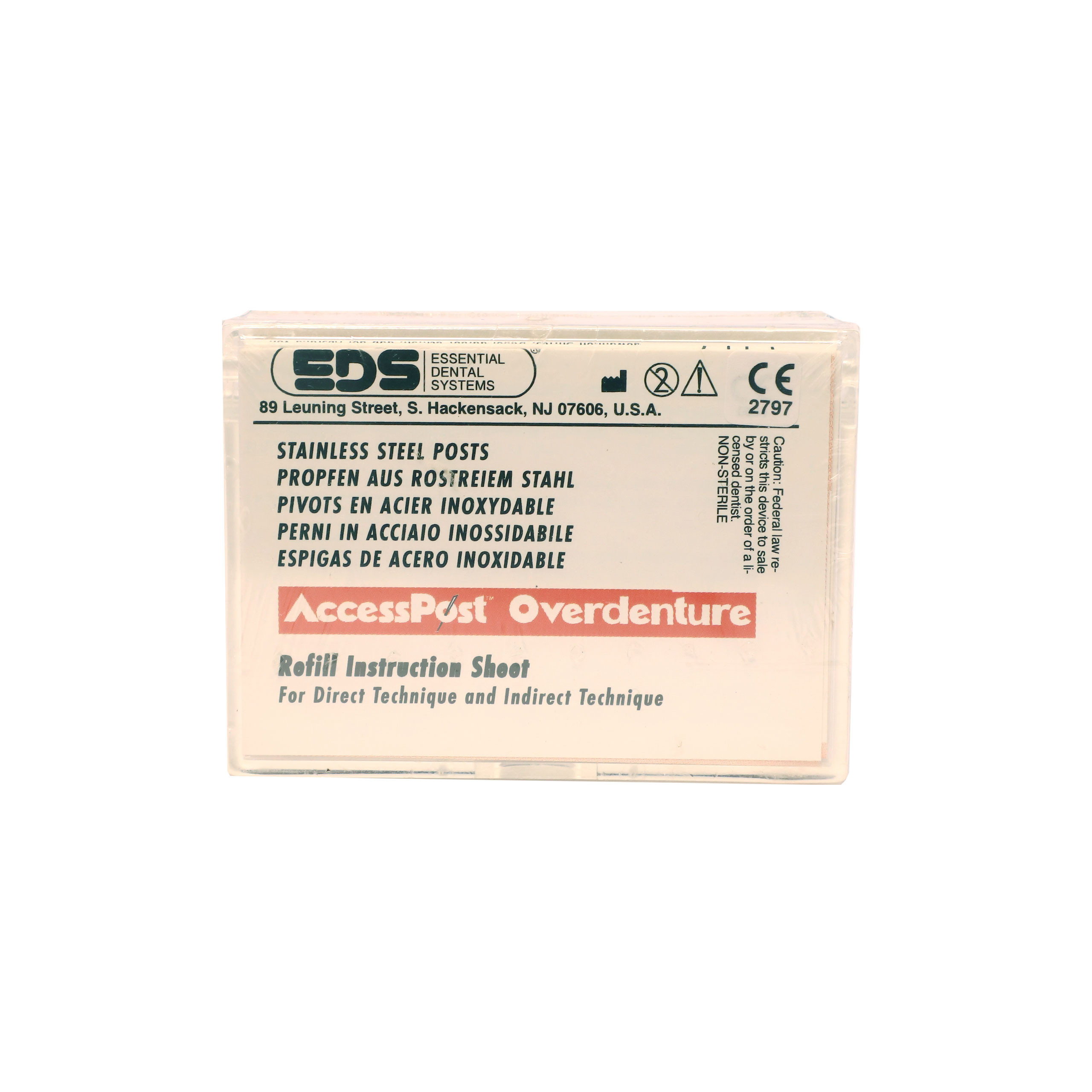 EDS Access Post Overdenture Refils