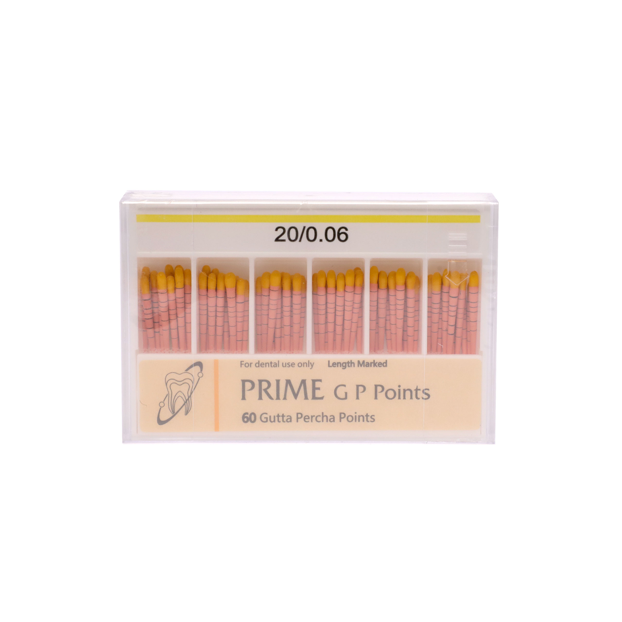 Prime Gutta Percha Points 6%, 20