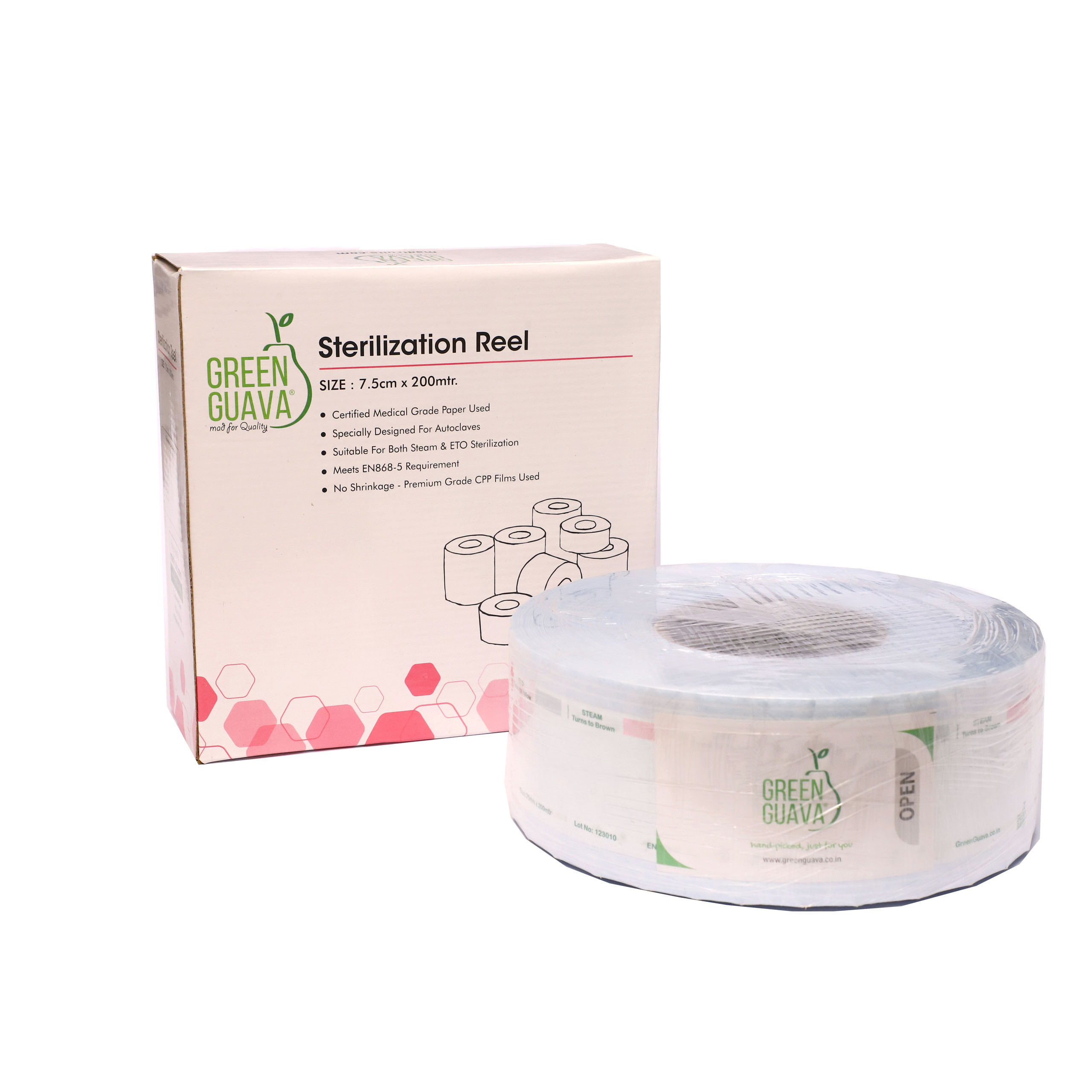 Green Guava Sterilization Reel 75mm