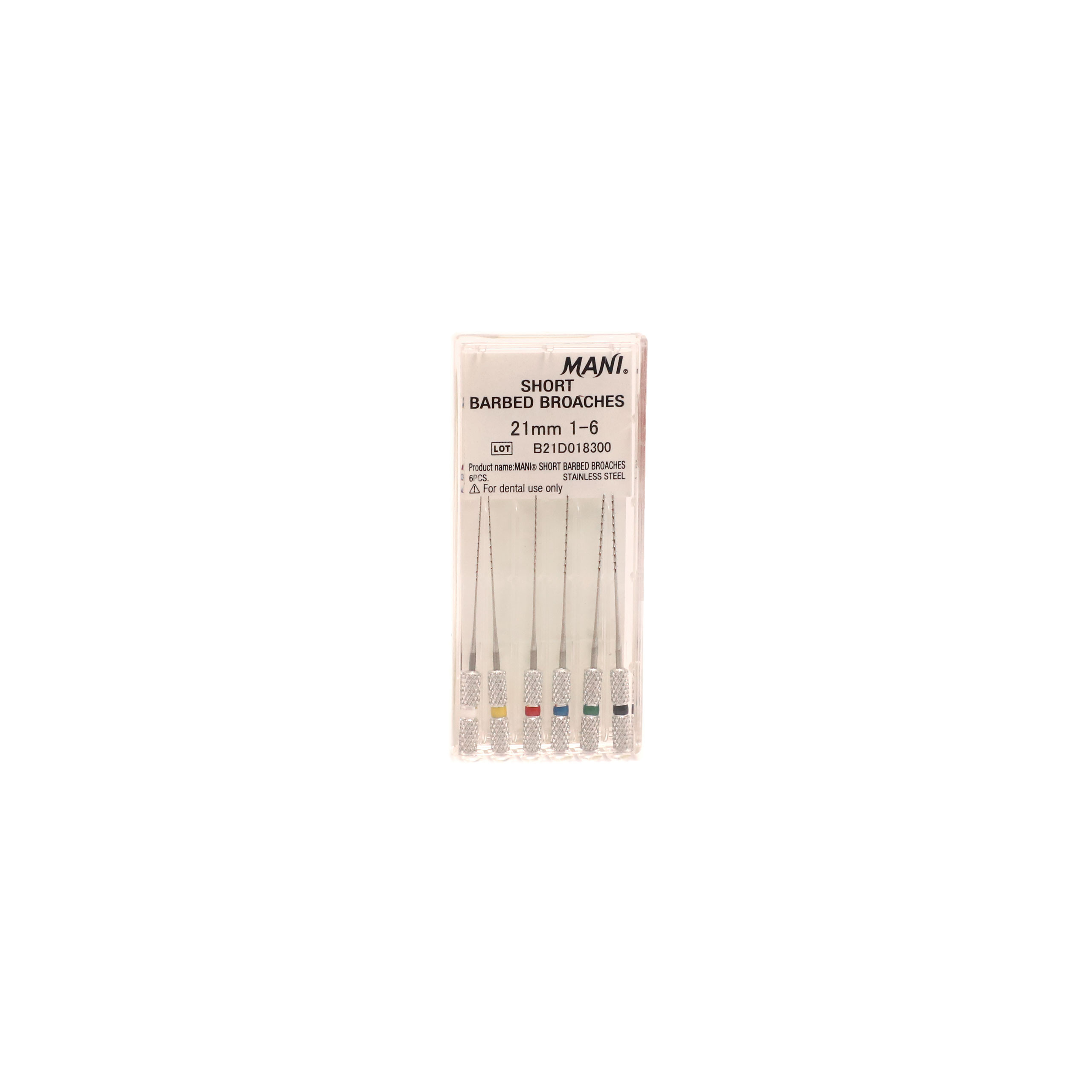Mani Boraches #1-6 Assorted 21mm