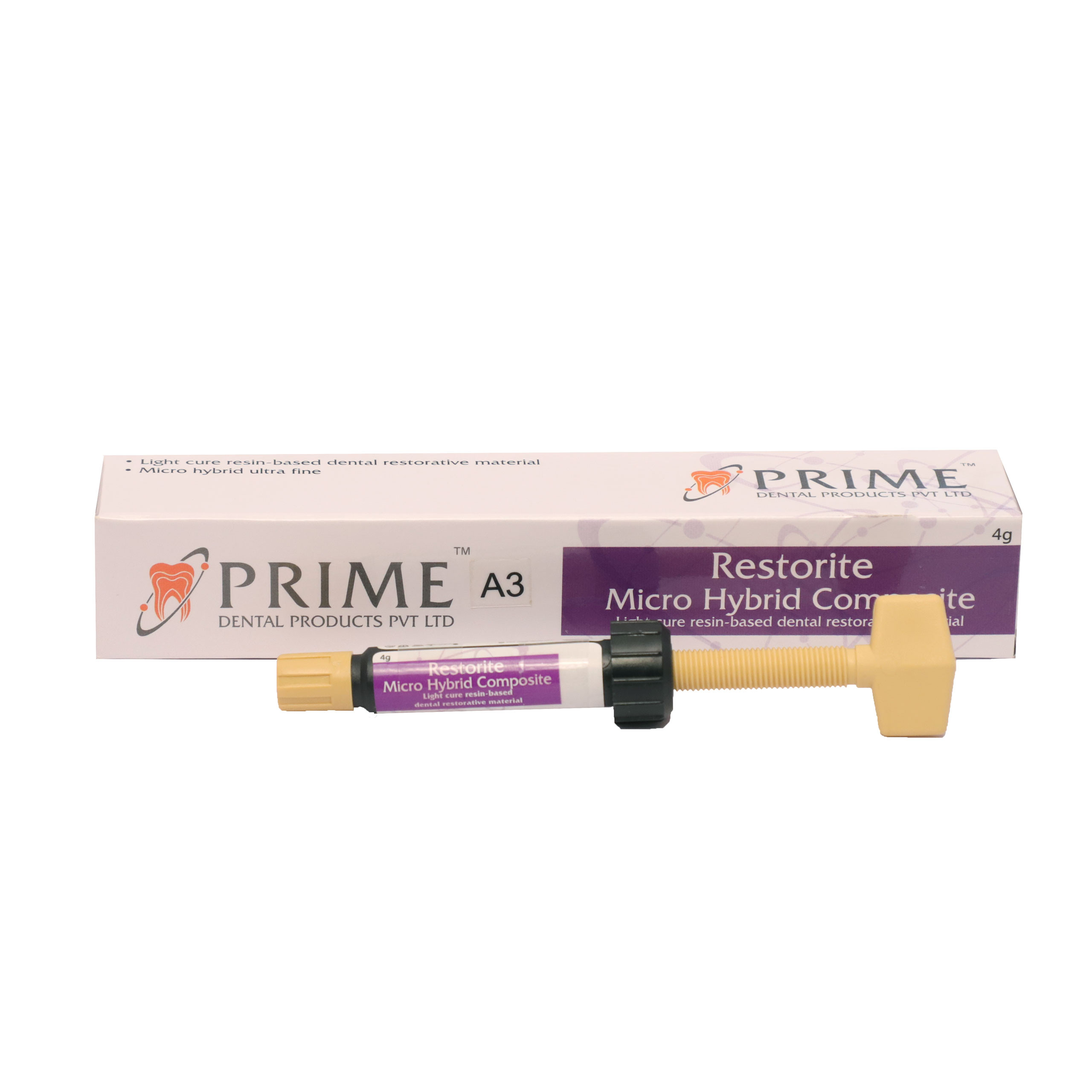 Prime Dental Restorite Micro Hybrid Composite A3