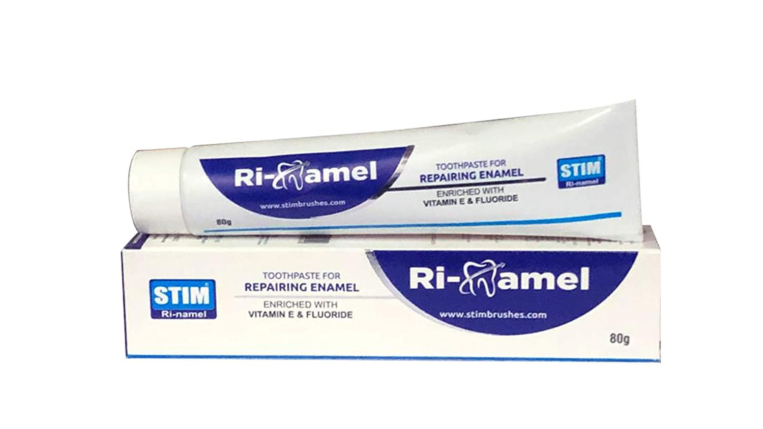 STIM Ri-namel - Toothpaste For Repairing Enamel 80gm