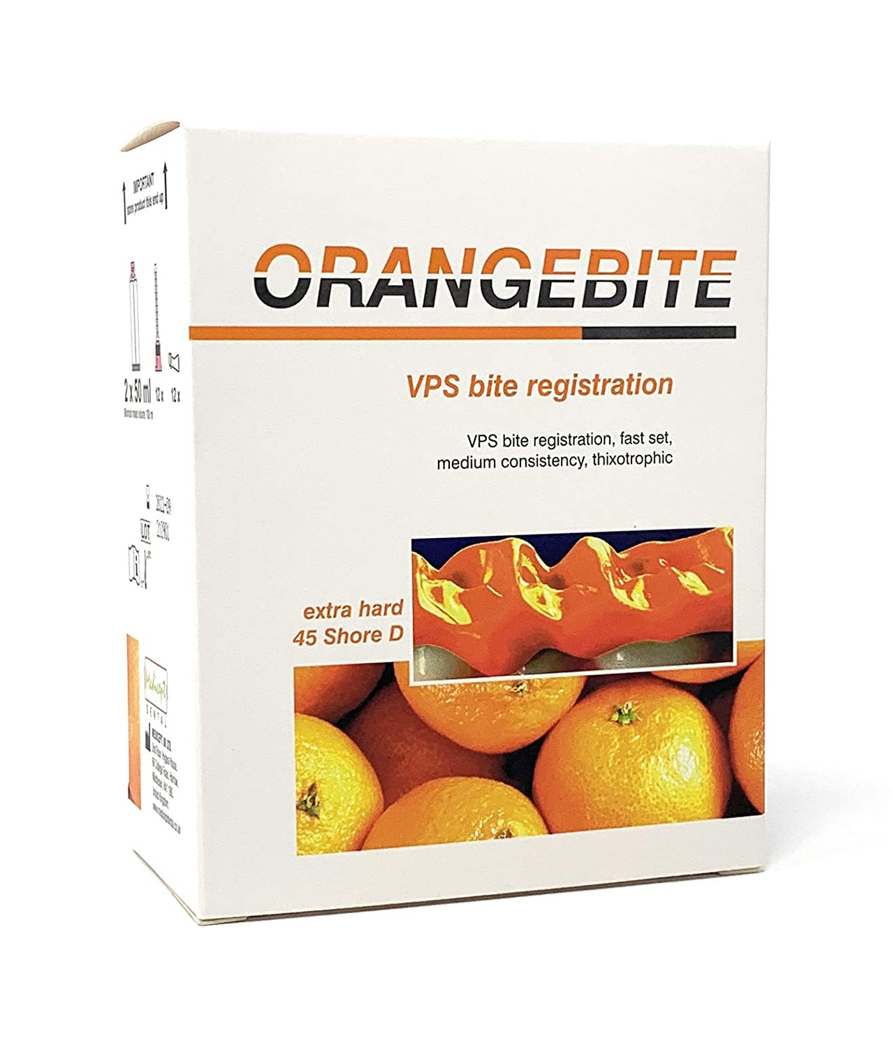 Medicept Orange Bite 2 X 50ml Catridges, 12 Mixing Tips, 12 Contouring Tips