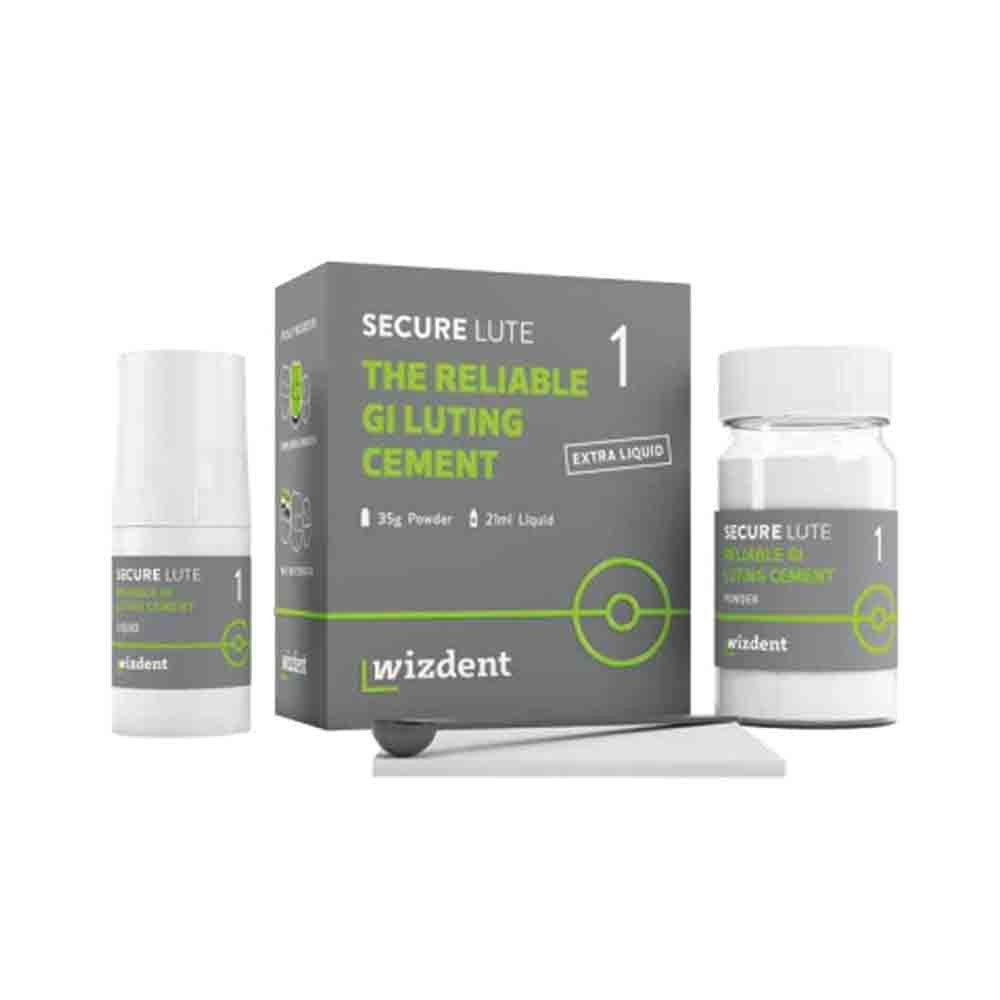 Wizdent Secure Lute 1 Powder 35gm, Liquid 21ml