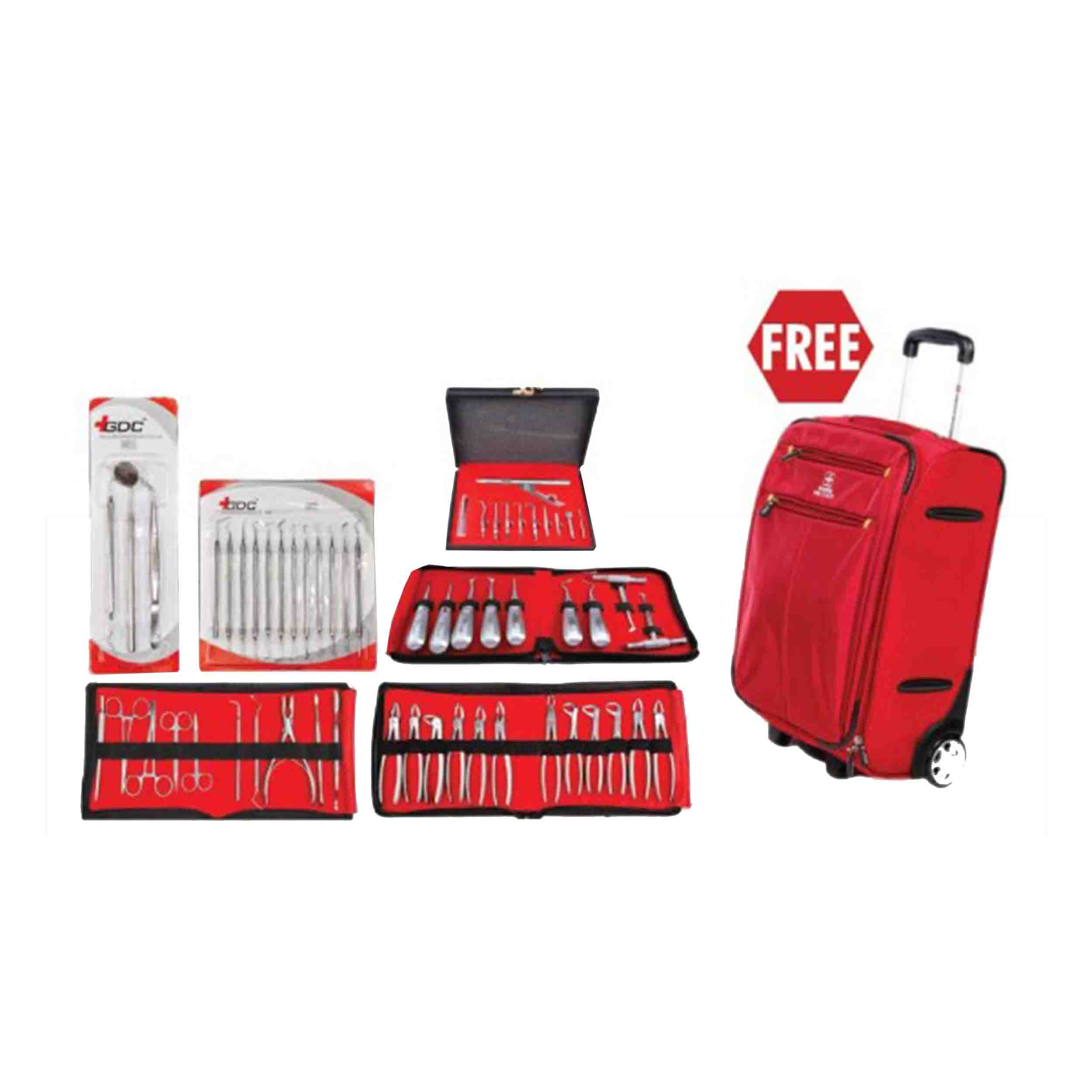 GDC Offer Package Set Instruments Kit With Trolley OPS