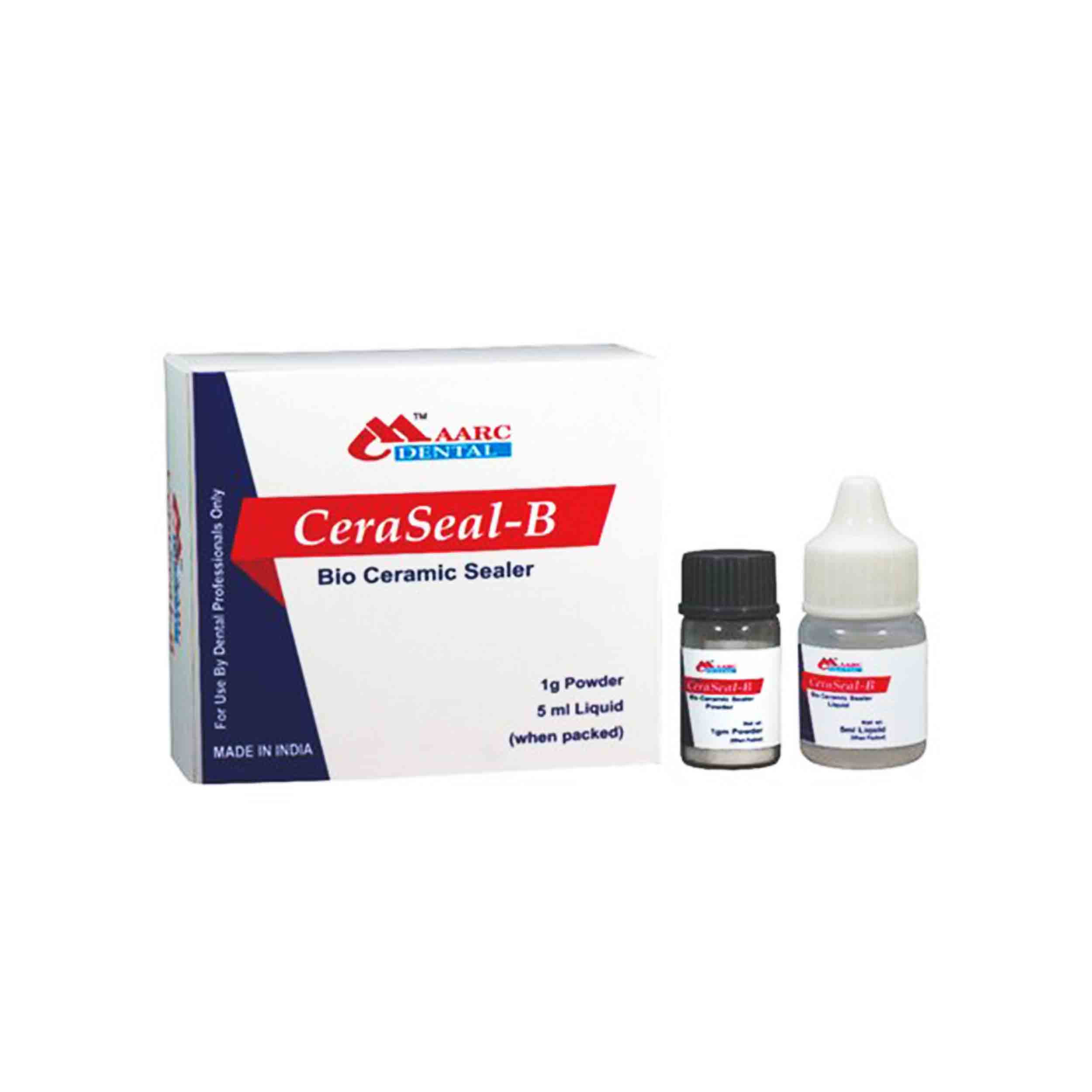 Maarc CeraSeal-B (MTA Based Bio-Ceramic Root Canal Sealer) ( 1gm Powder &  5ml Liquid)