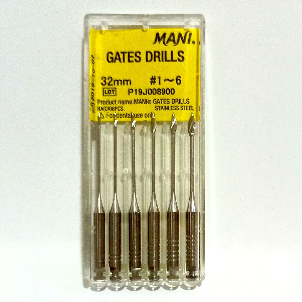 Gates Glidden Drill 32mm #1-6 - Mani