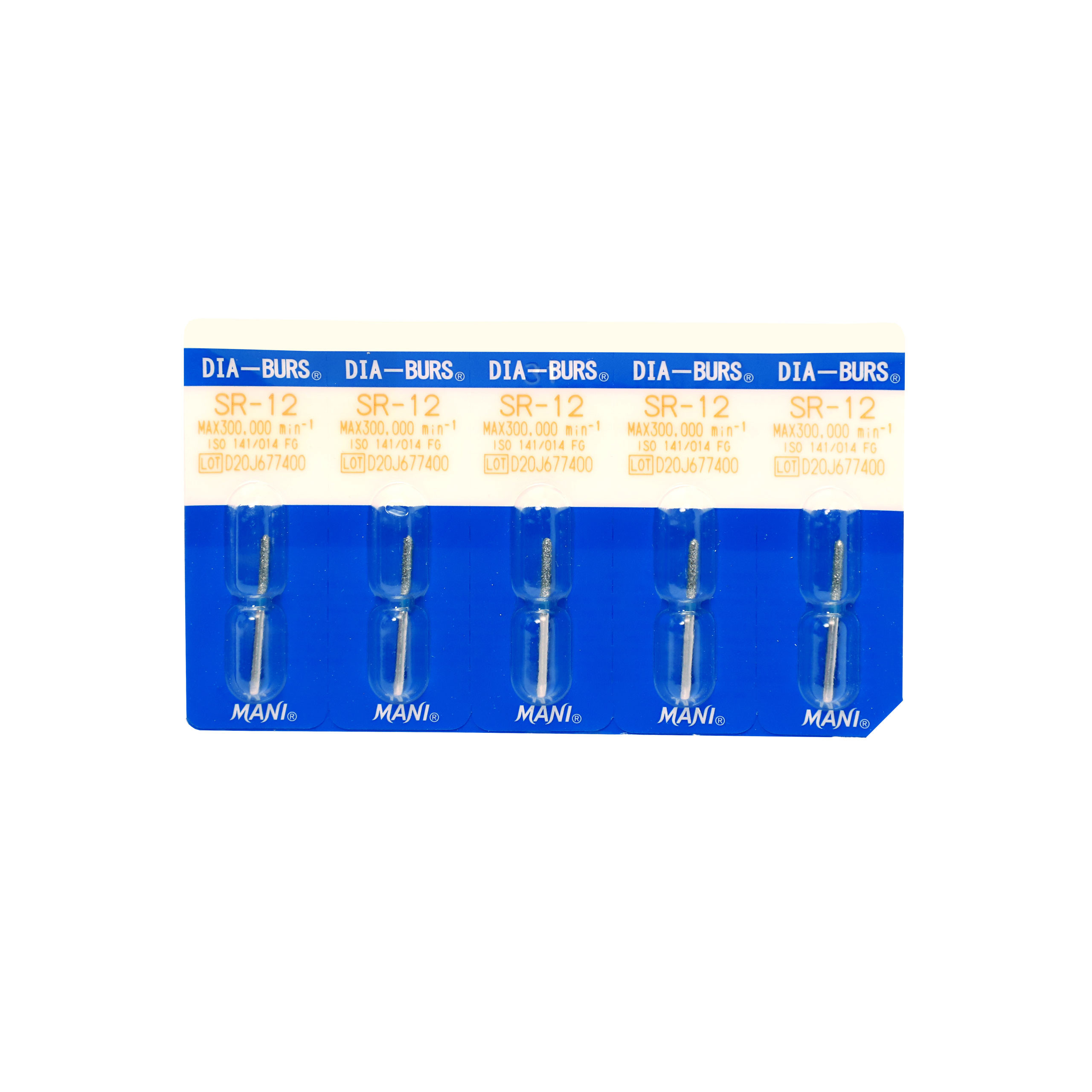 Mani Diamond Burs SR-12 (5 Pcs.)