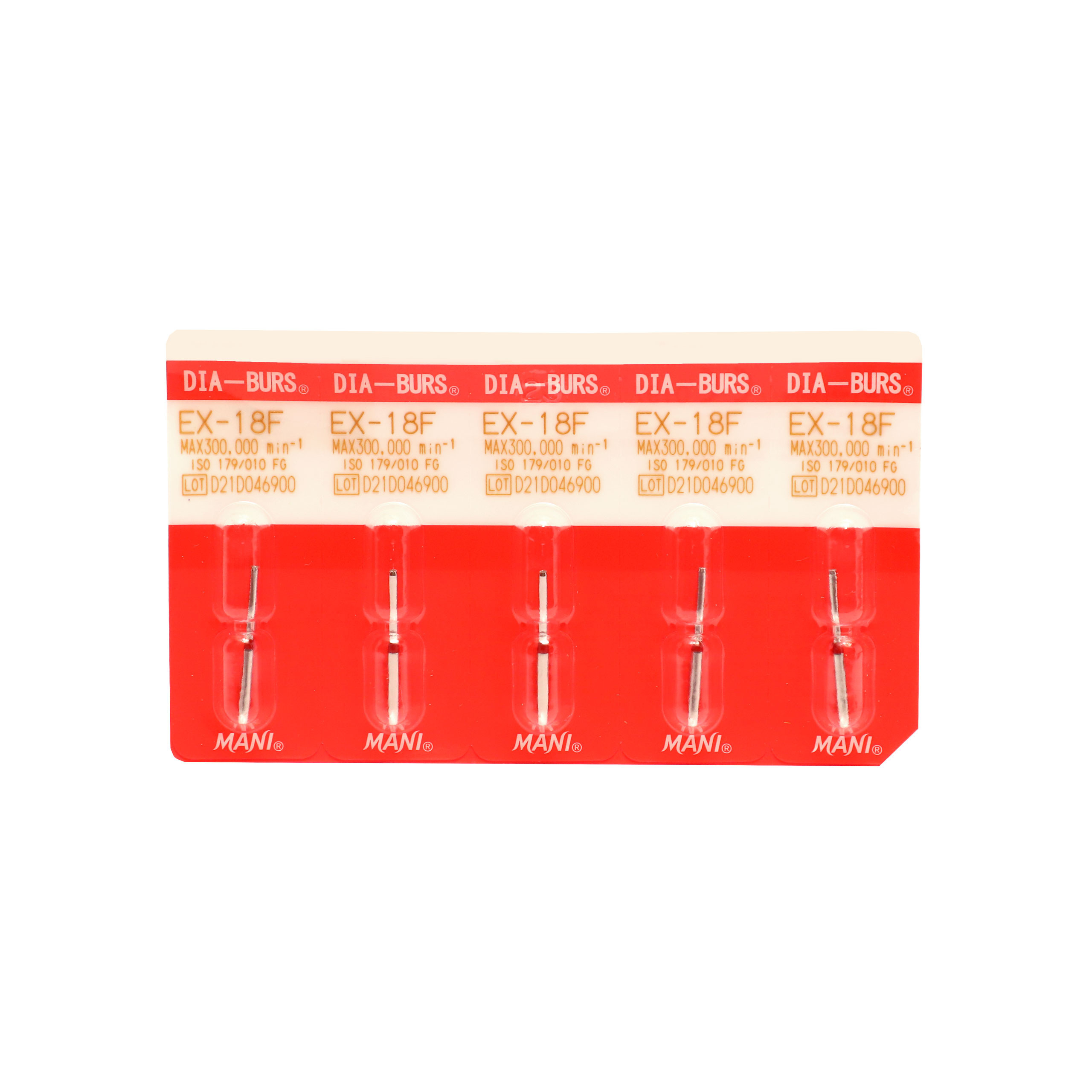 Mani Diamond Bur EX-18F (PACK OF 5)