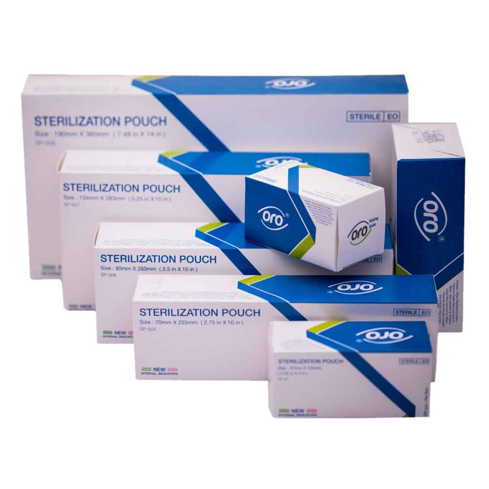 Oro Self Sealing Sterilization Pouches-5.25" X 10" (135 X 280mm)