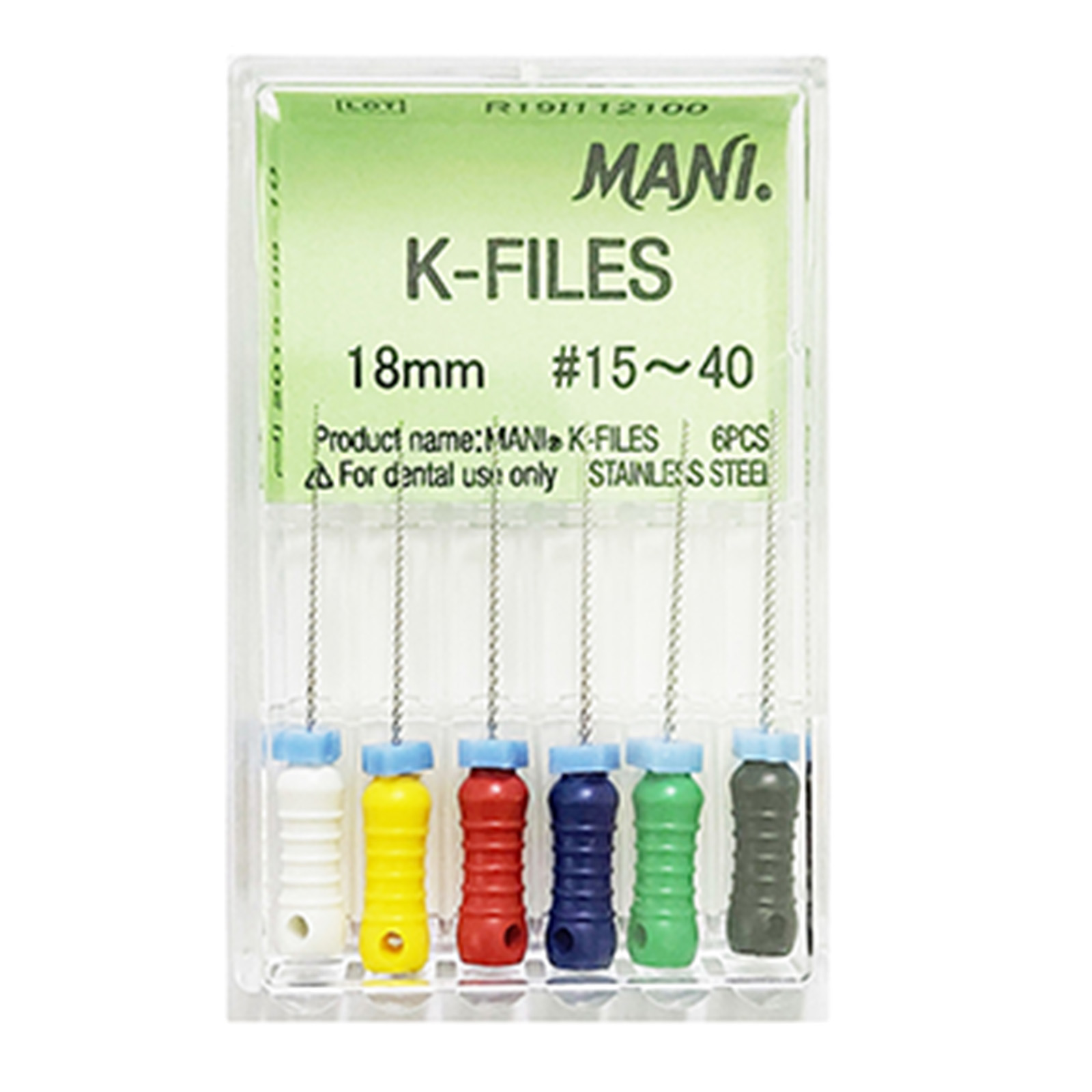 Mani K Files 18mm #30 Dental Endo