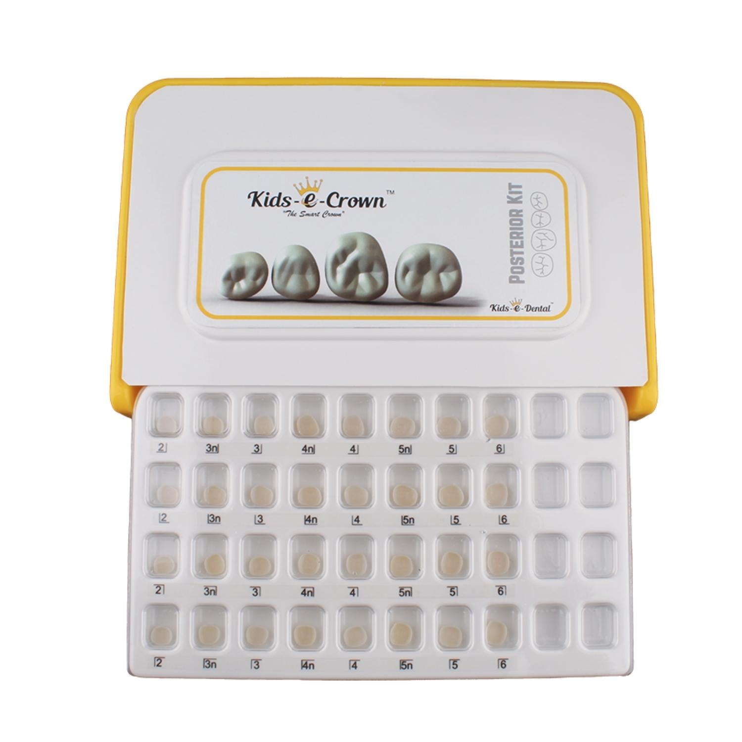 Posterior Crowns  Primary Second Molar Trial Kit (E)