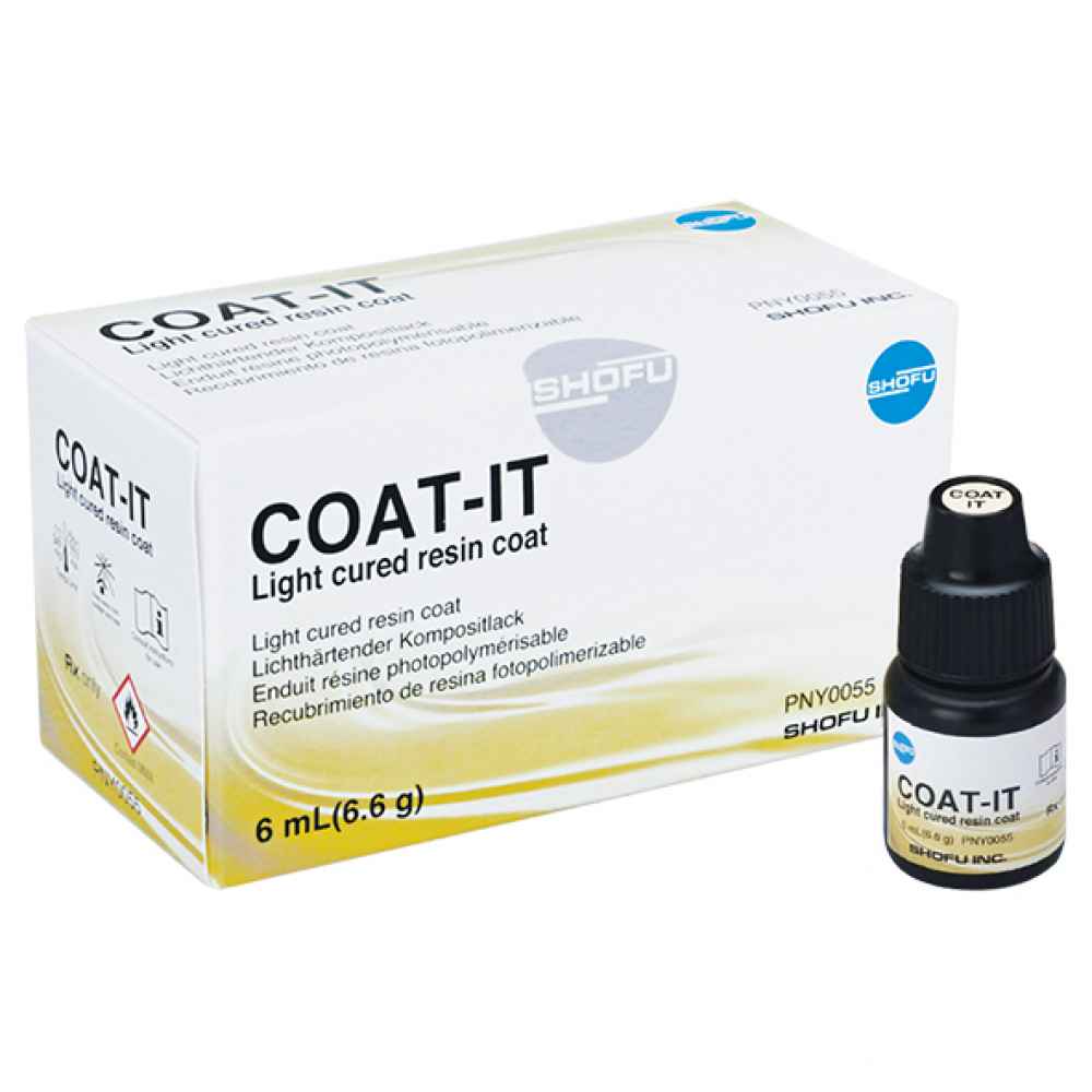 Shofu Coat-It Resin Coat 6ml Light Cured Resin Bond