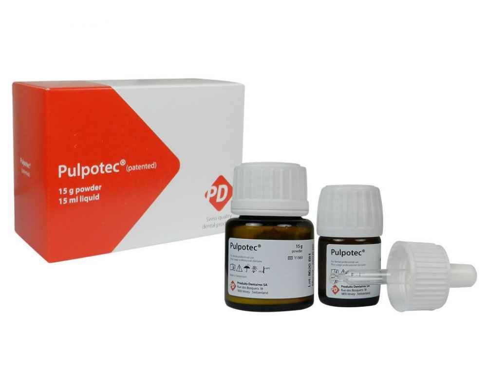Pd SWISS Pulpotec-(15 Gm Powder + 15 Ml Liquid)