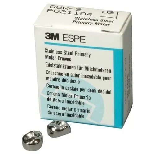 Stainless Steel Primary Molar Crown #EUR7 - 3M