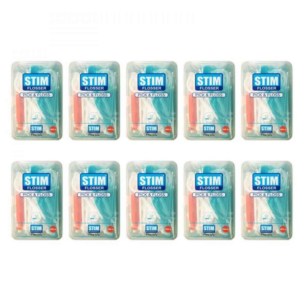 Stim Flosser Pack Of 10
