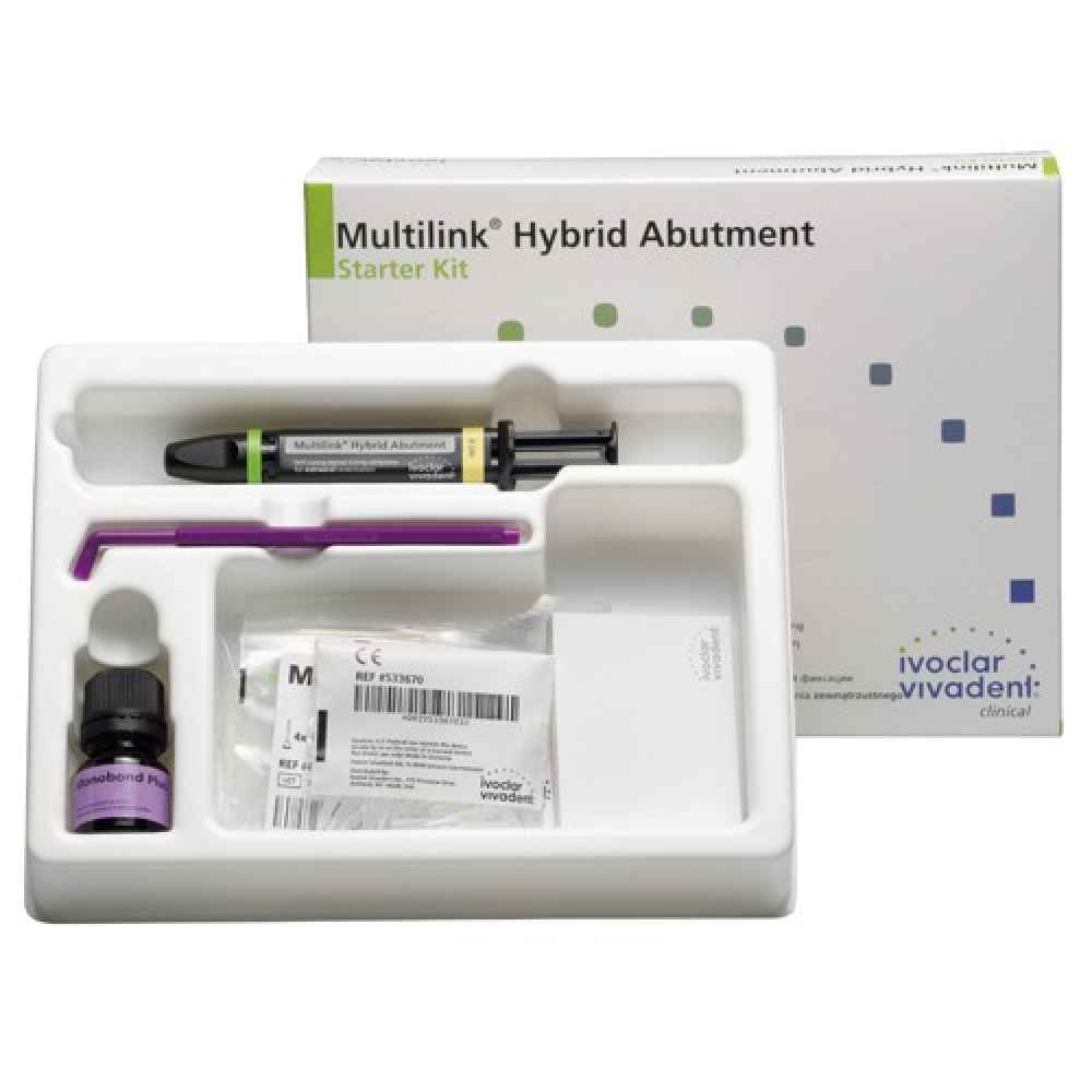 Ivoclar Vivadent Multilink Hybrid Abutment Bonding Composite Starter Kit