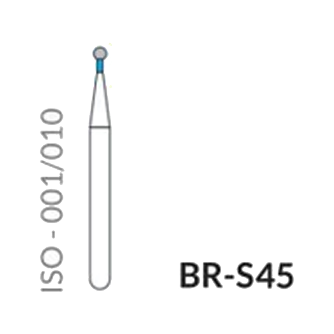 Precident Short Shank Pedo Burs BR-S45