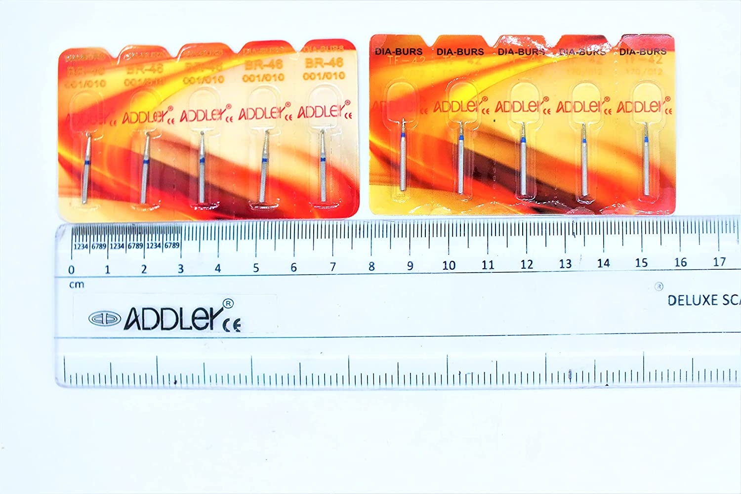 ADDLER DENTAL BR46 & TF42 AIR ROTOR FG HIGH SPEED DIA BURS.