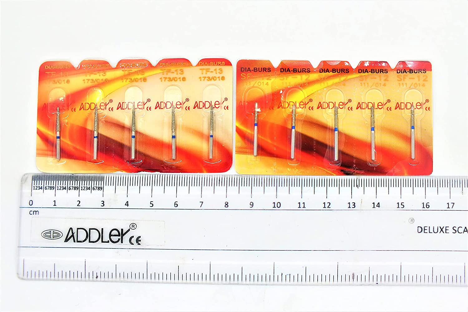 ADDLER HIGH SPEED TF13 & SF12 FG AIR ROTOR DIA BURS.