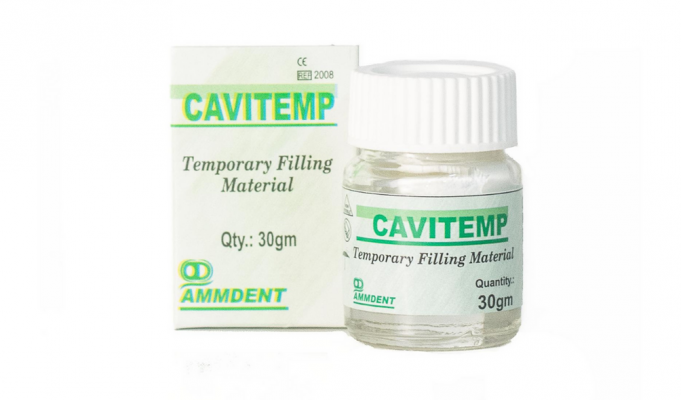 Ammdent Cavitemp Temporary Filling Cement 30gm