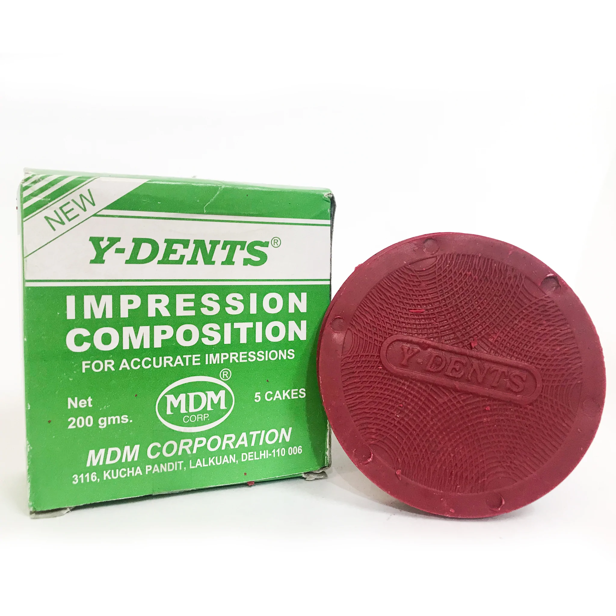 IMPRESSION COMPOSITION FOR ACCURATE IMPRESSION Y-DENTS (PACK OF 3)