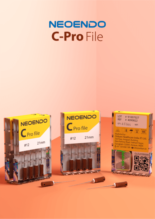 Orikam NeoEndo C-Pro Hand File 21mm Size 12.5