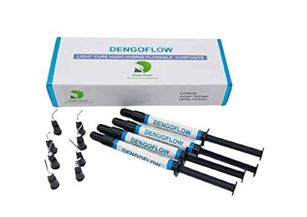 Dengen Dental Dengoflow Flowable Composite 4 Syringes