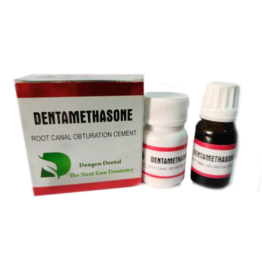 Dengen Dentamethasone Root Canal Obturation-Cement 15g Powder/10g Liquid