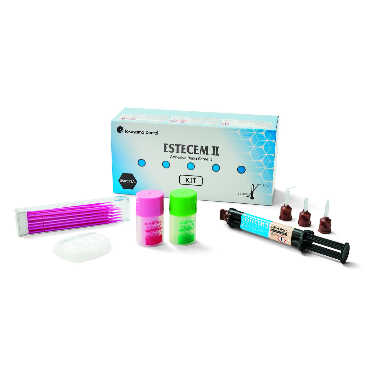 Tokuyama Estecem Plus Adhesive Resin Cement 2.3ml Syringe Universal Shade