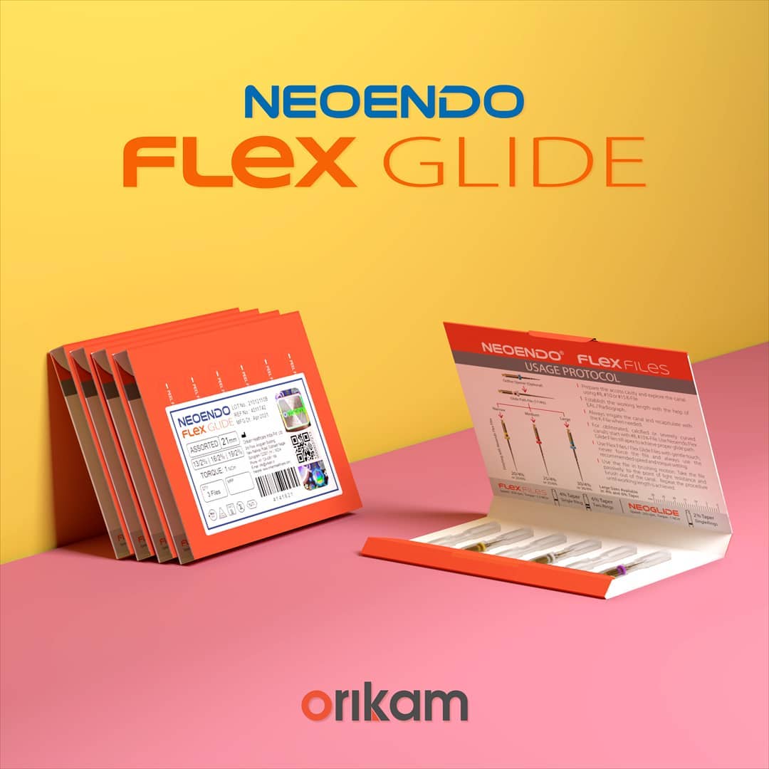 Orikam Neoendo Flex Glide Rotary Files 19/2, 25mm