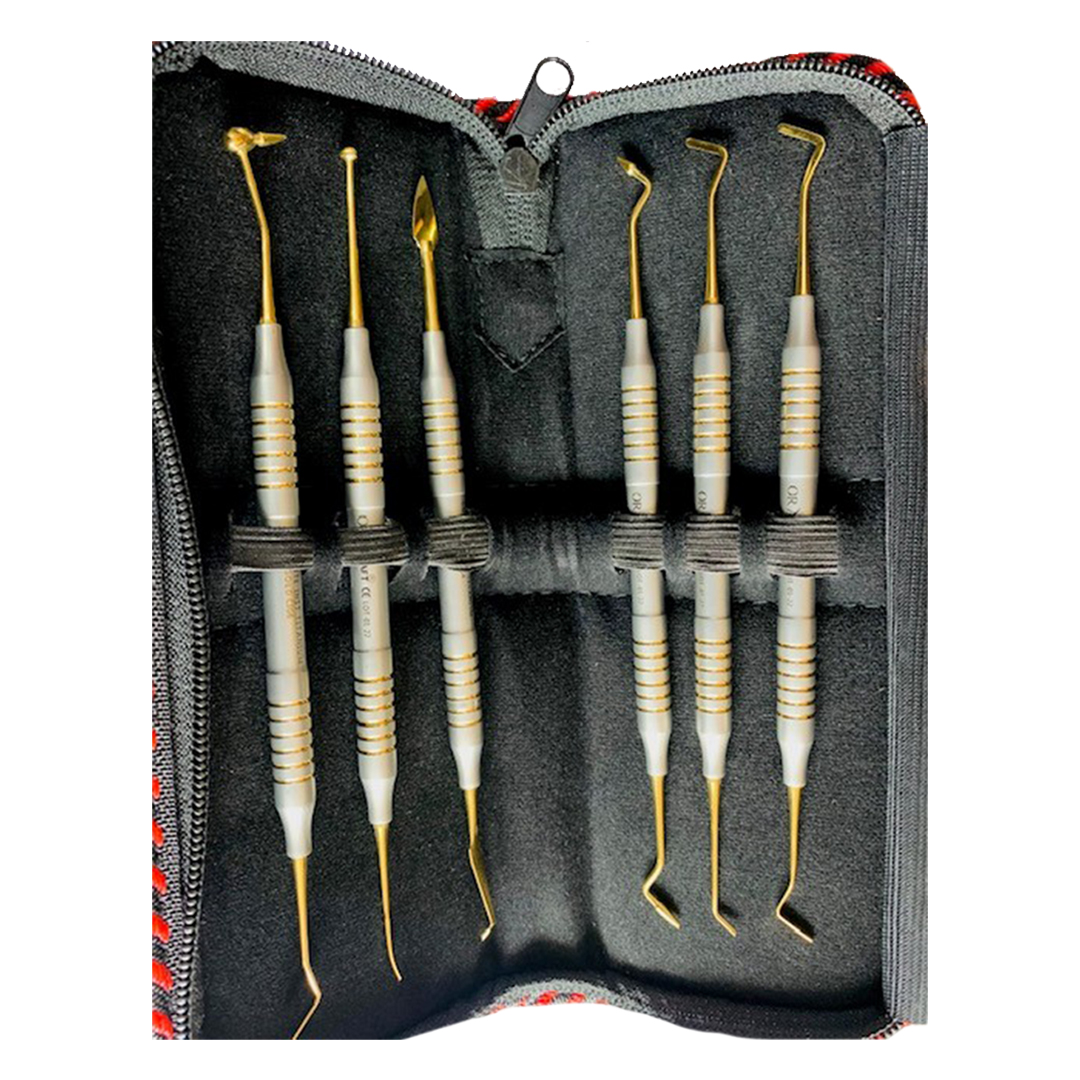 Oracraft Composite Instrument Gold Set Of 6 Pcs Standard