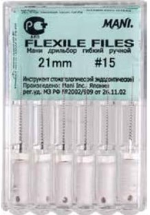 K-File Flexile File 21mm #15 - Mani