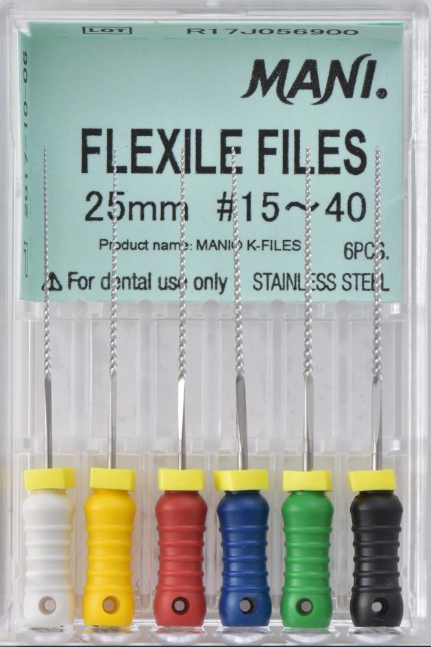 K-File Flexile File 25mm #15-40 - Mani