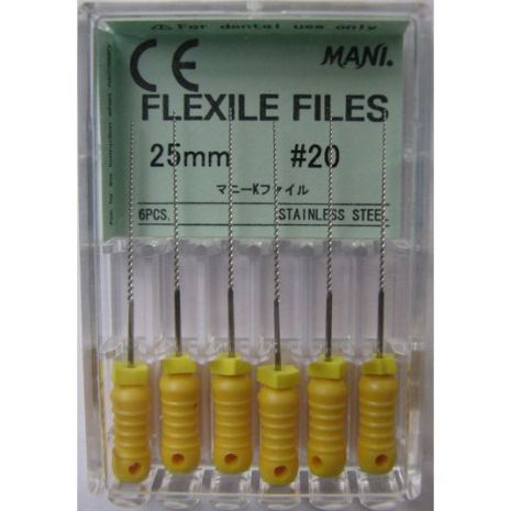 K-File Flexile File 25mm #20 - Mani