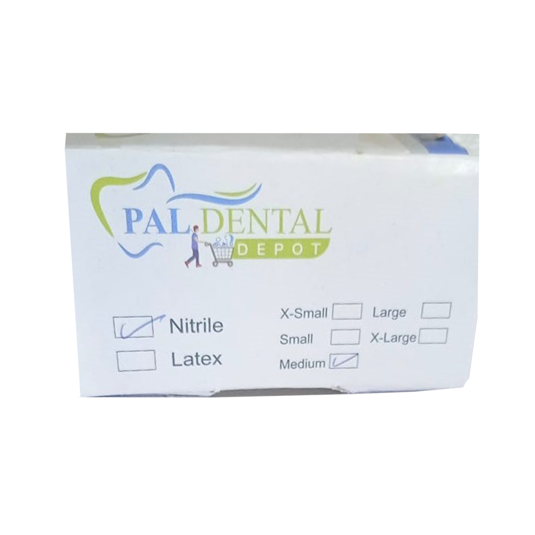 PDD Nitrile Medium Gloves 100 Pcs