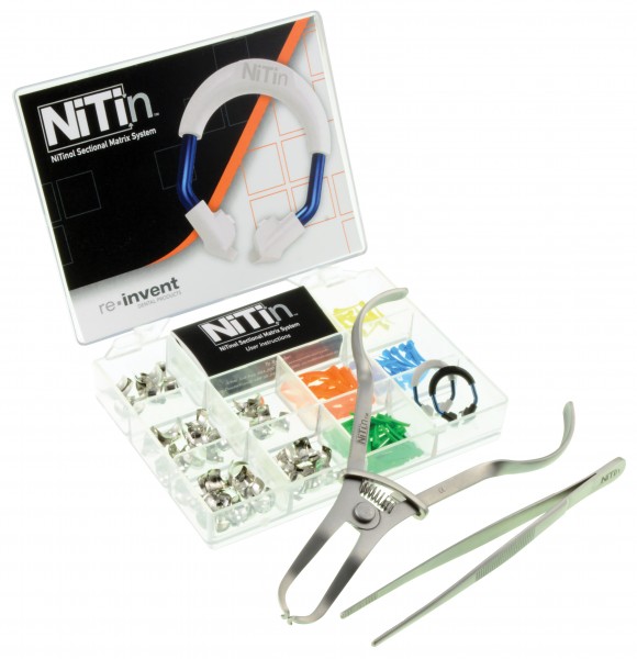 NiTin Sectional Matrix Kit with Metal Bands