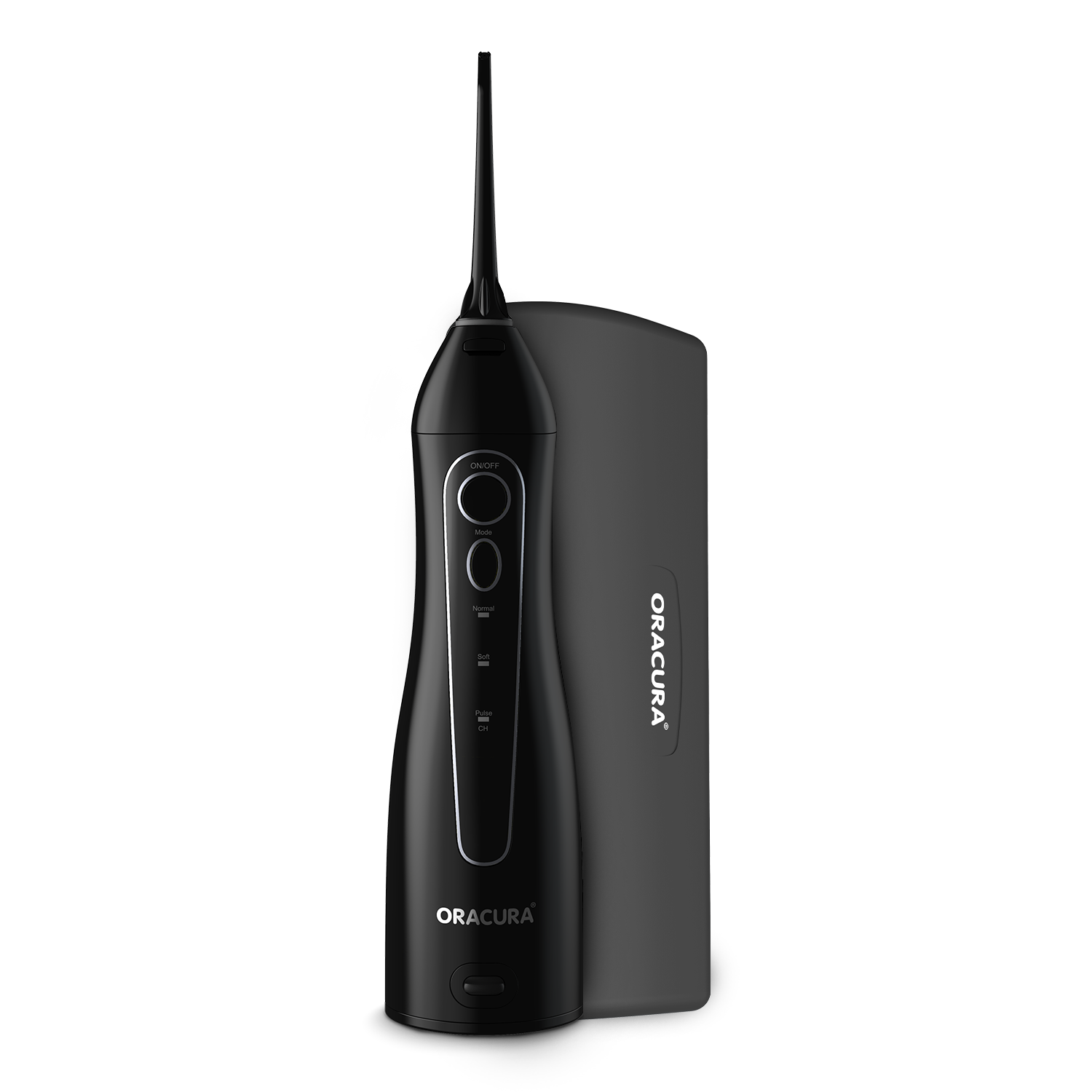 Oracura OC001 Smart Water Flosser® With Protective Case Black