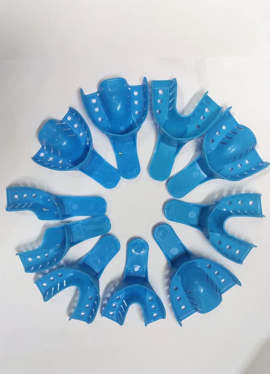 ADDLER Plastic Impression Trays Pack Of 10