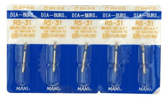 Mani Diamond Burs RS-31