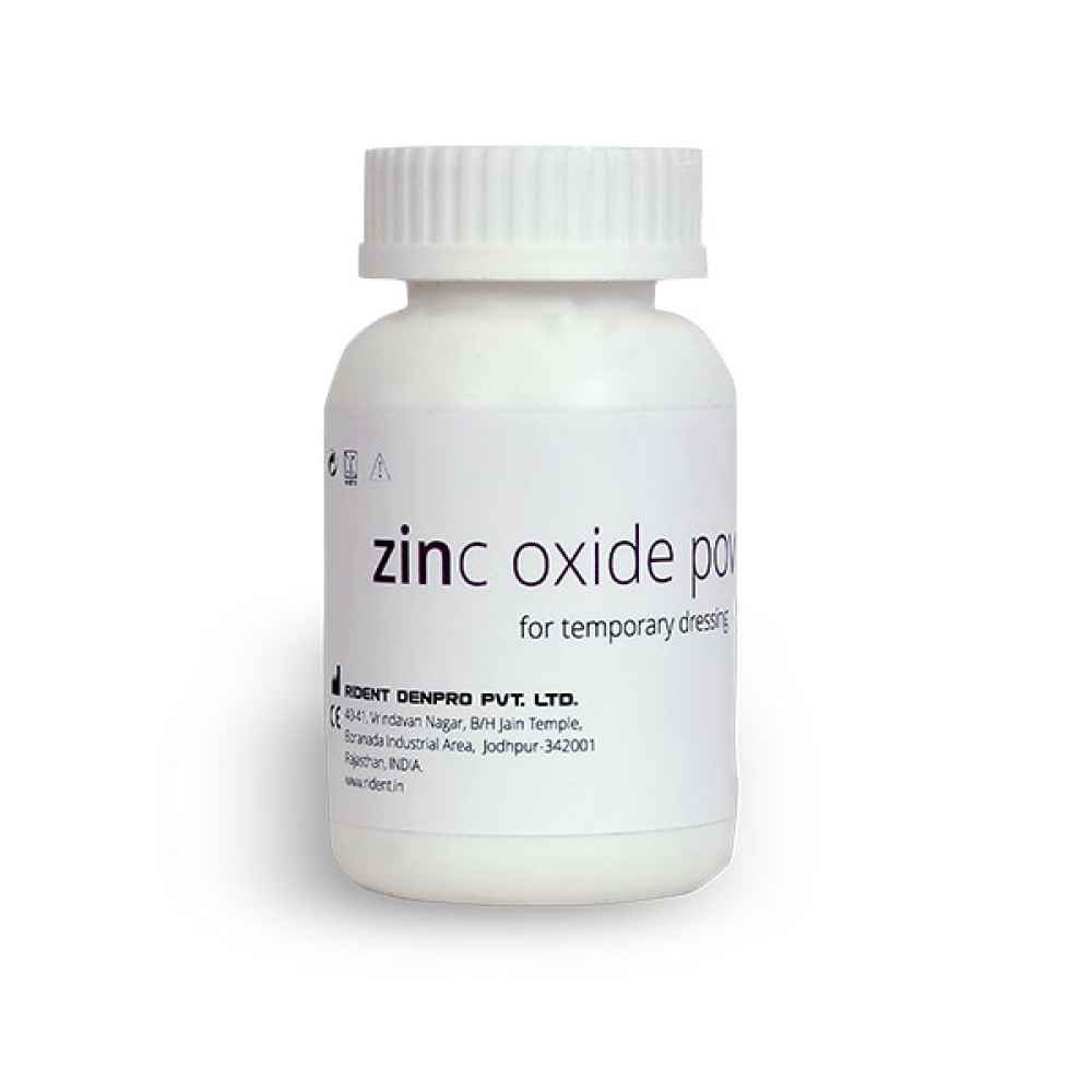 Rident Zinc Oxide Powder For Temporary Dressing