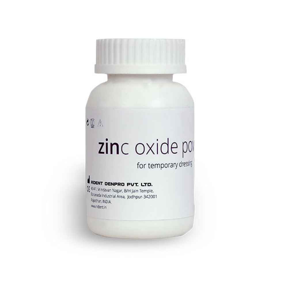 Rident Zinc Oxide Powder For Temporary Dressing