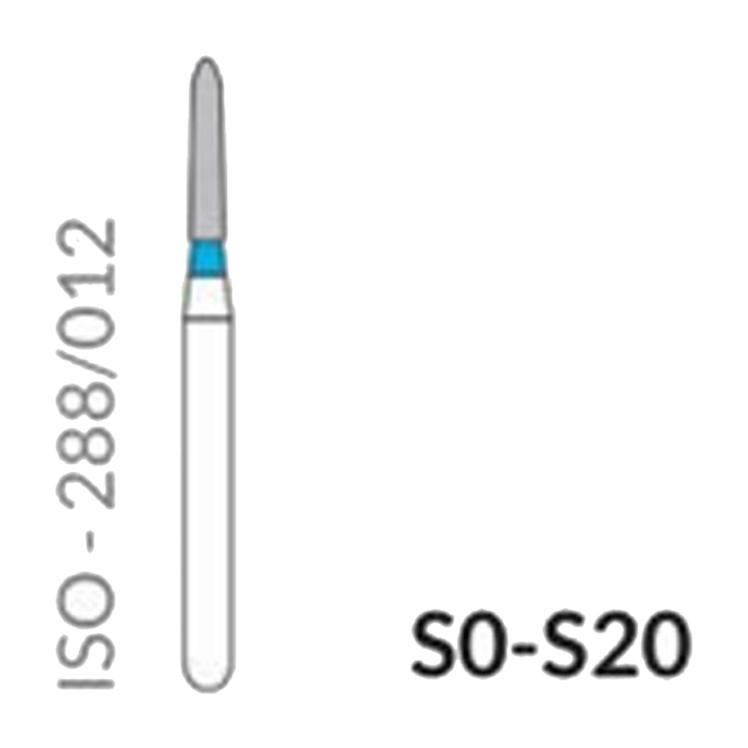 Precident Short Shank Pedo Burs SO-S20