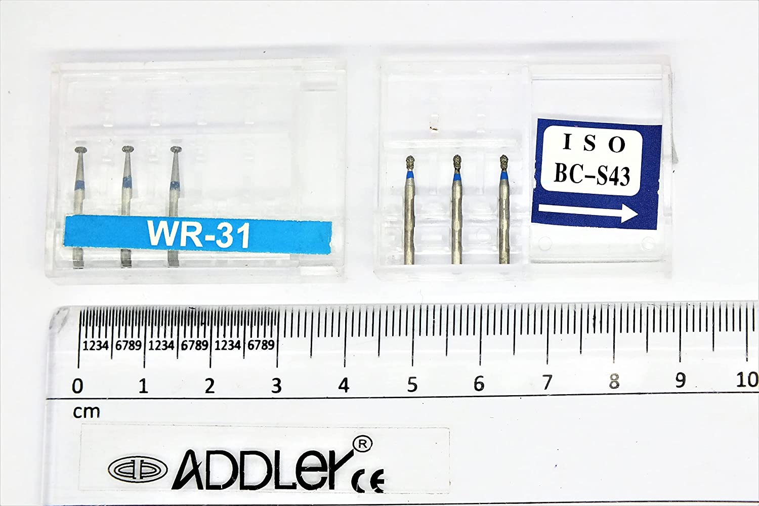 DENTAL SWISS DIA WR31,BCS43 HIGH SPEED BURS
