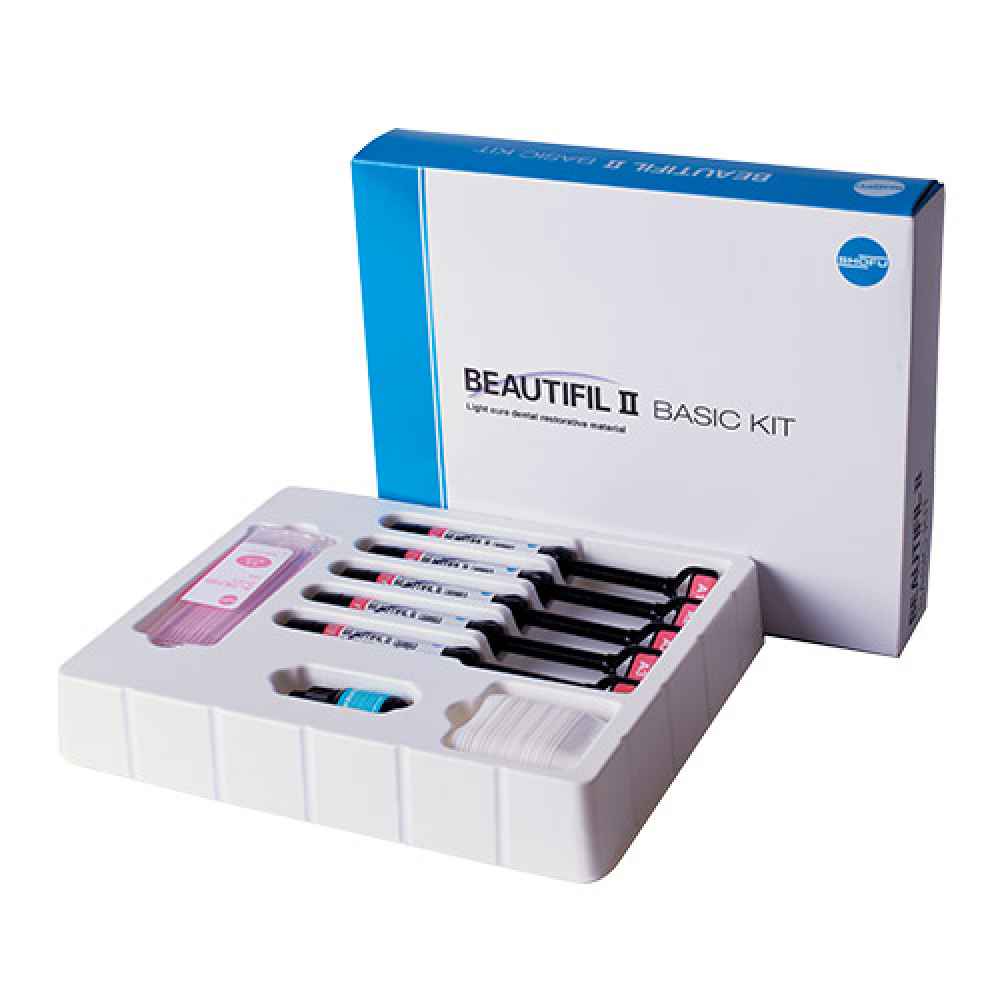 Shofu Beautiful II Basic Kit Light Cured Aesthetic Dental Restorative Material